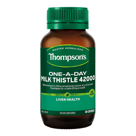 Thompson's Milk Thistle 42000 - 60 Capsules