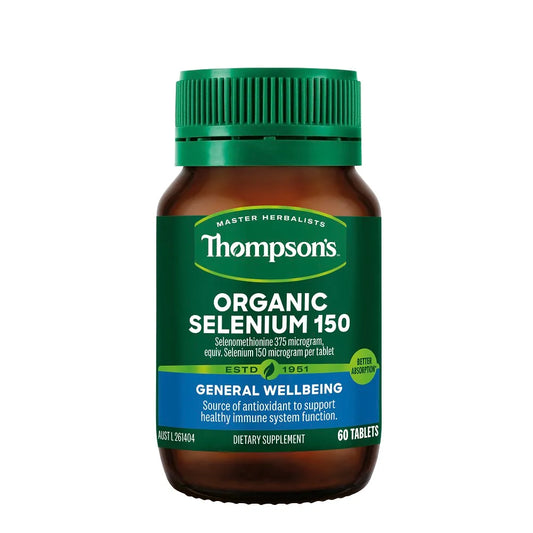 Thompson's Organic Selenium 150 - 60 Tablets