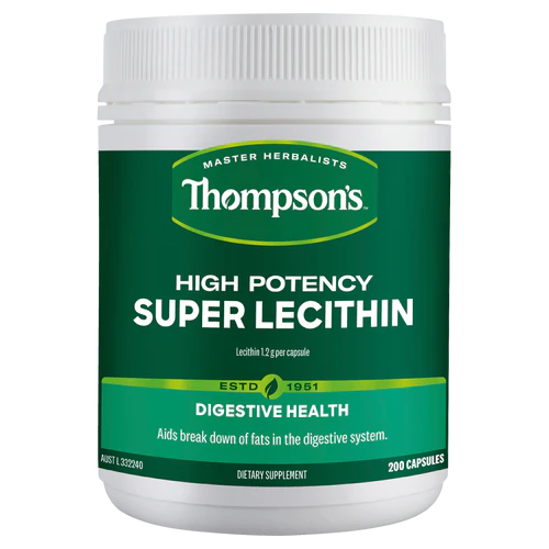 Thompson's Supper Lecithin - 200 Capsules