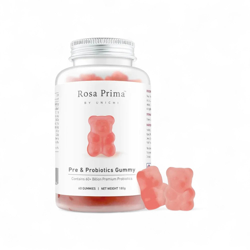 Unichi Pre & Probiotics Gummy 60s | 60+ Billion CFU | Teddi Lab NZ