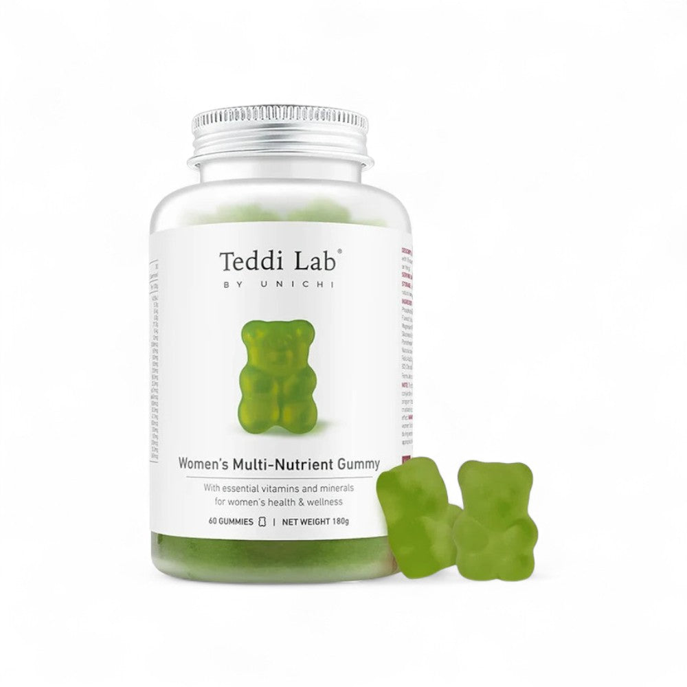Unichi Women's Multi Nutrient Gummy 60s | 18 Vitamins | Teddi Lab NZ