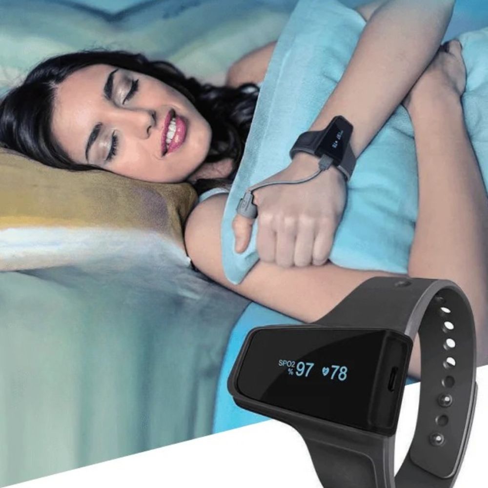 Wellue Checkme™ O2 Max Wearable Wrist Pulse Oximeter with Continuous SpO₂ & Heart Rate Monitoring 