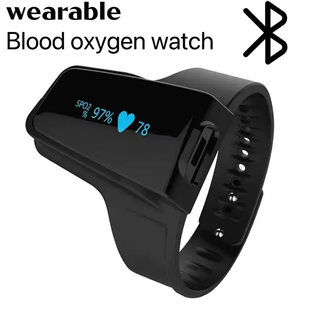 Wellue Checkme™ O2 Max Wearable Wrist Pulse Oximeter with Continuous SpO₂ & Heart Rate Monitoring 