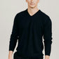 Merinosilk Classic V Neck Sweater