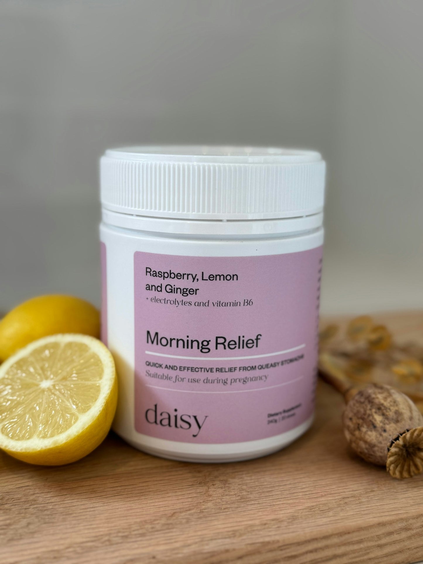 Morning Relief | Raspberry, Lemon & Ginger