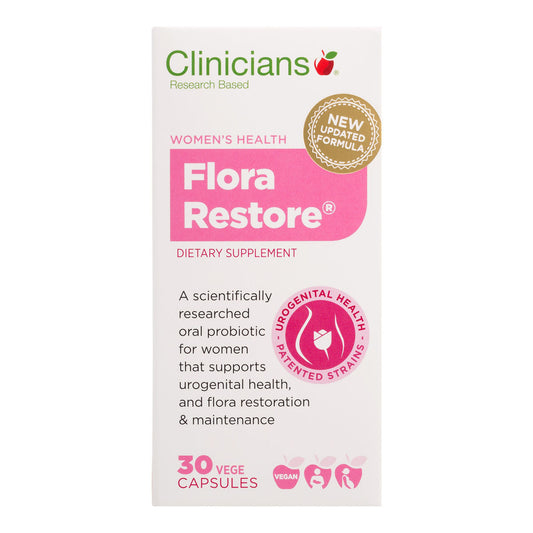 Clinicians Flora Restore - 30 Capsules