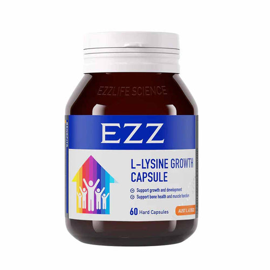EZZ L-Lysine Growth Capsules - 60 Capsules
