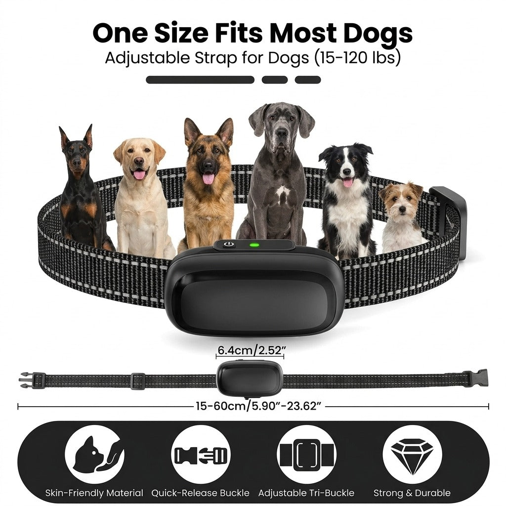 Remote Dog Training Collar – Sound, Vibration & Static | 300m Range