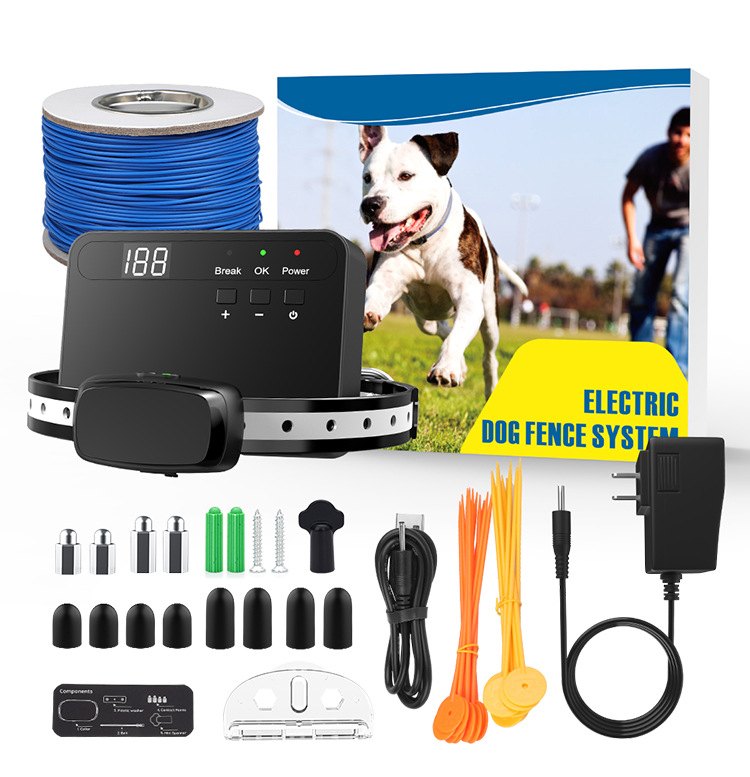 In-Ground Dog Fence System TZ-863 – 200m Wire & Adjustable Boundary