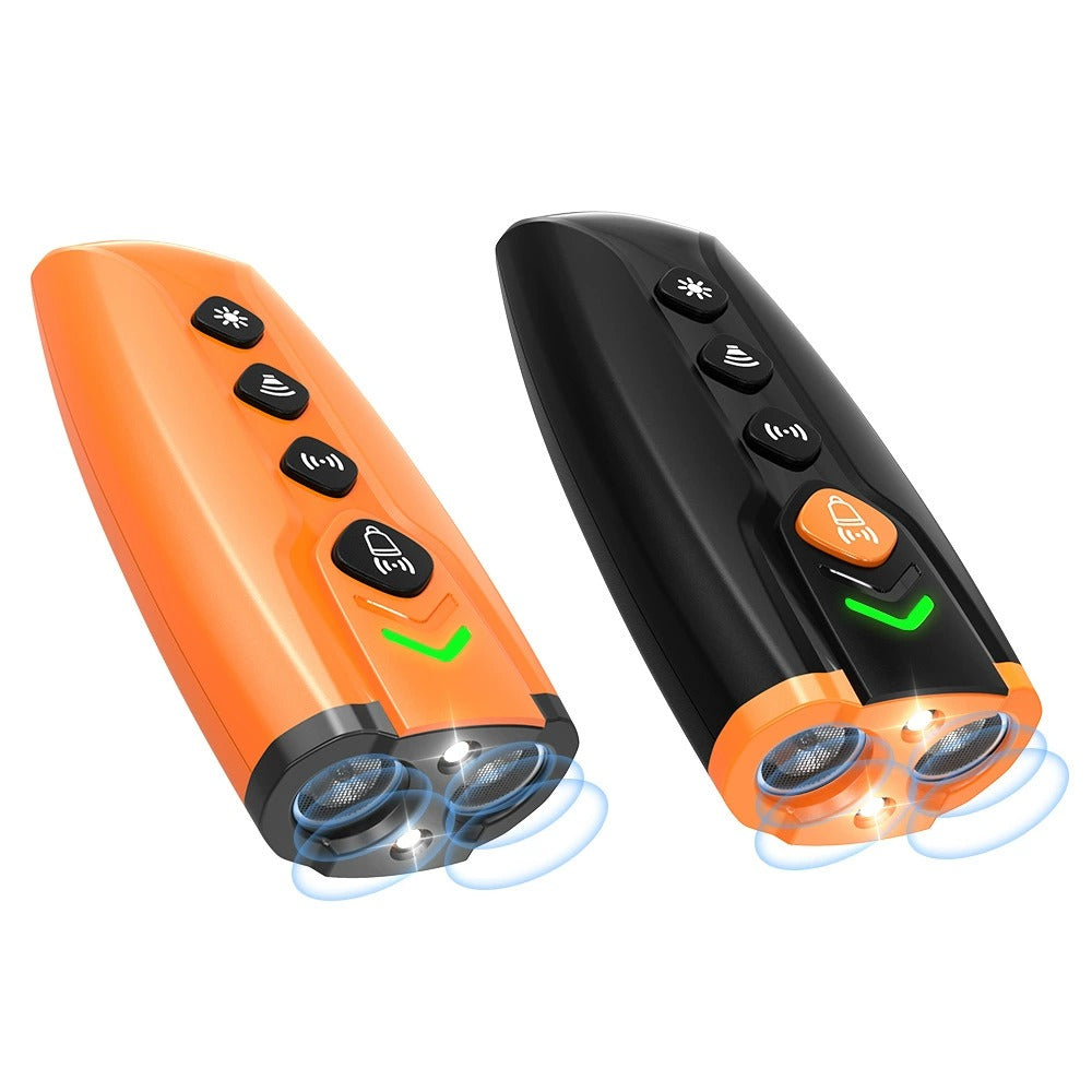 Ultrasonic Dog Trainer & Bark Deterrent – Rechargeable Handheld Device