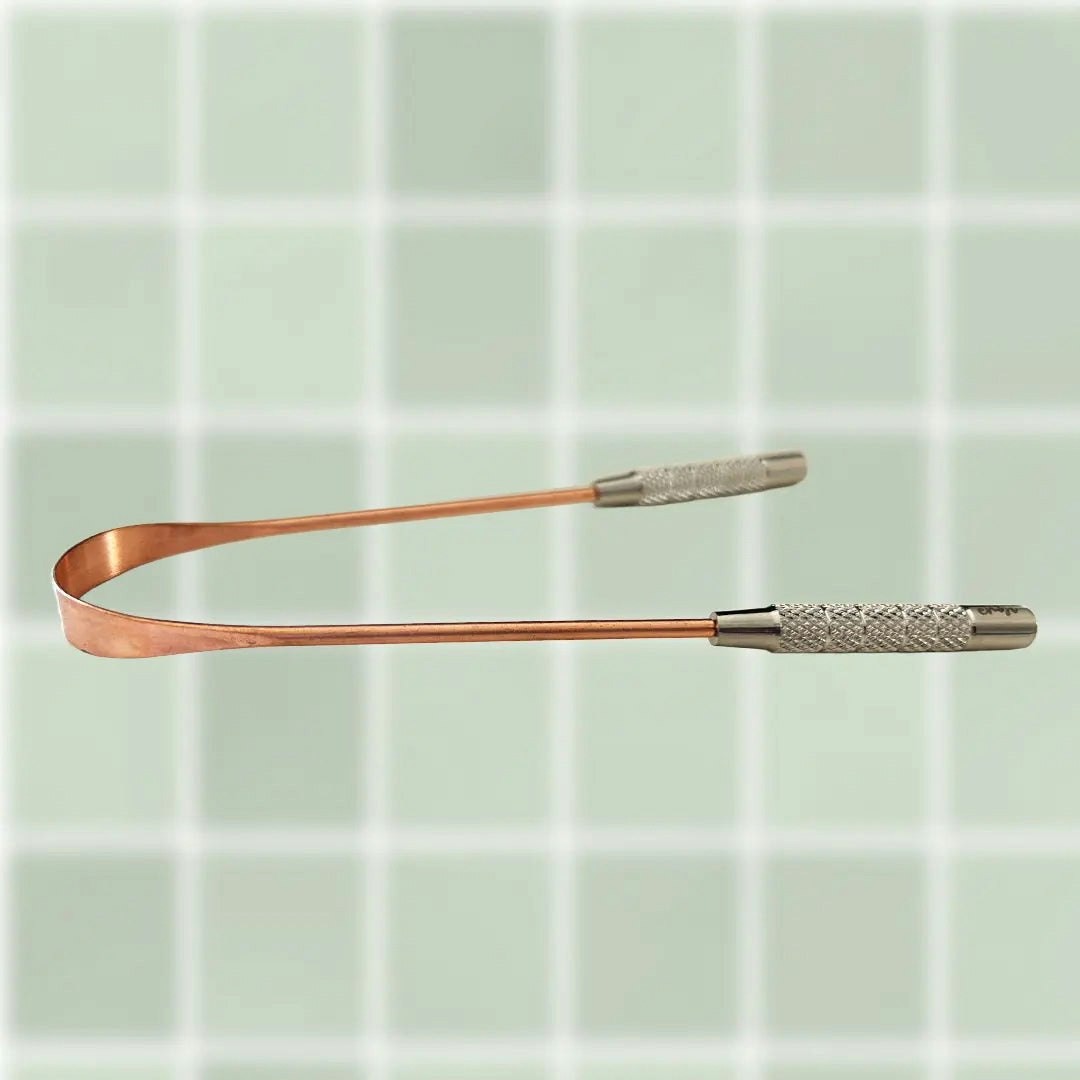 embi OOC CU29 Pure Copper Tongue Scraper - Premium Quality