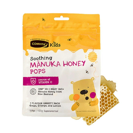 Kids Soothing Mānuka Honey Pops