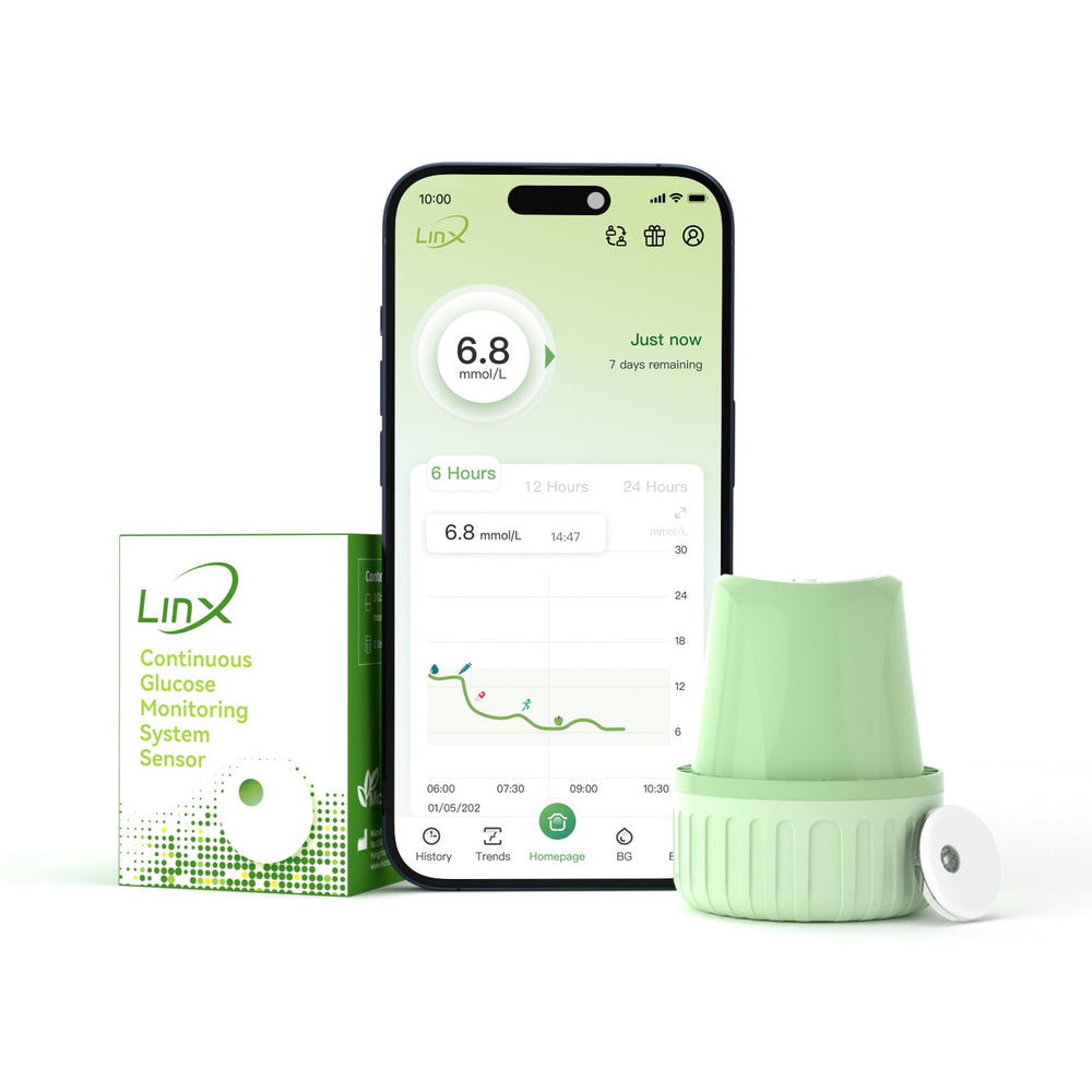 LinX 15-Day Continuous Glucose Monitor – Health Marketplace NZ
