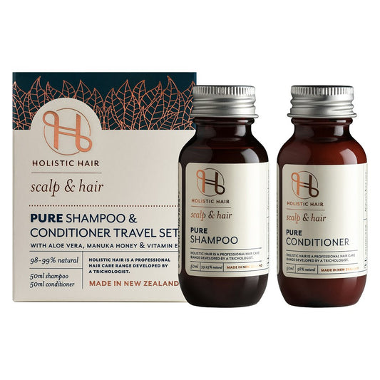 Pure Shampoo & Conditioner Travel Set