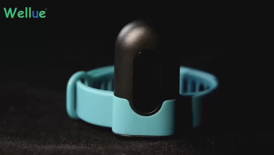 Load video: Bluetooth Blood Oxygen Monitor with App – Wearable Pulse Oximeter, Heart Rate Monitor &amp; Sleep Tracking
