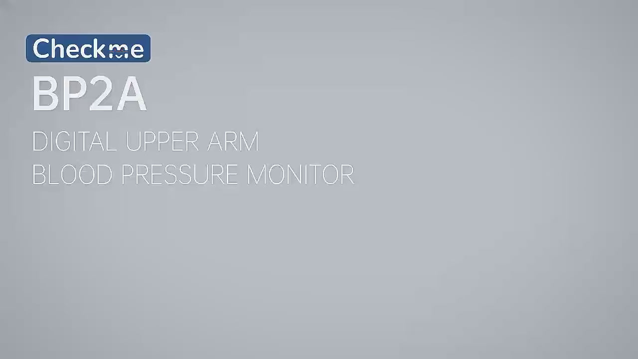 Load video:  Digital Blood Pressure Monitor with Bluetooth &amp; USB Charging