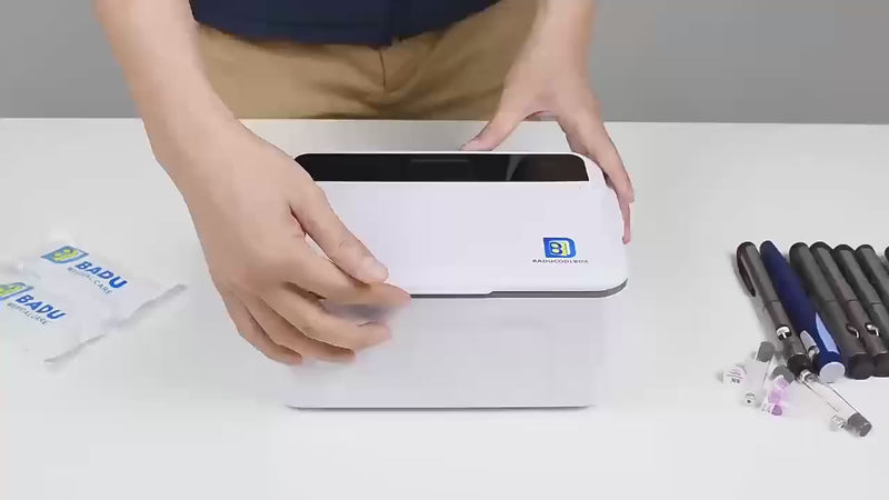  Portable Insulin Refrigerator – LED Display, Double Layer, 0–18°C