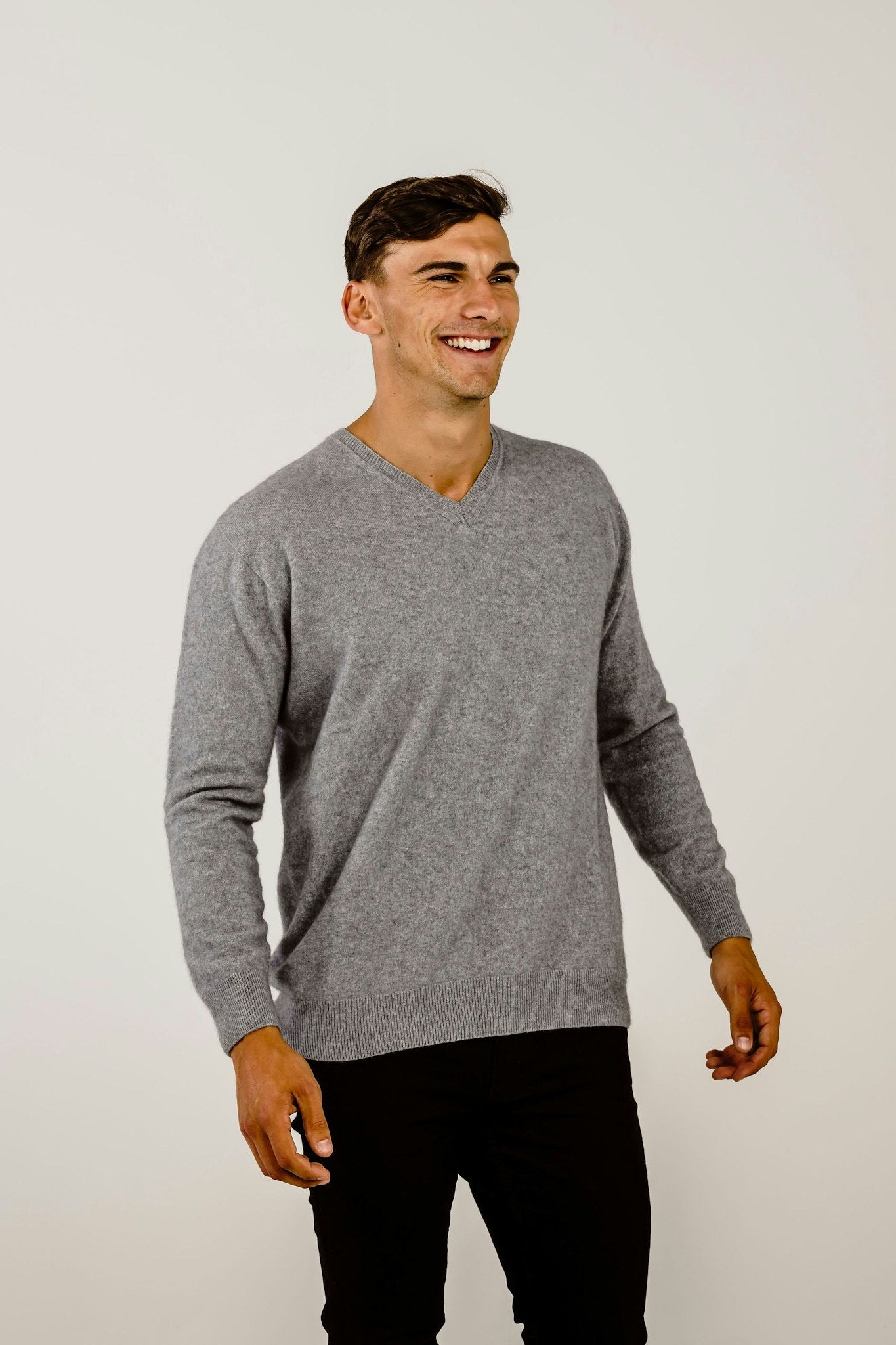 Cashmere V Neck Sweater