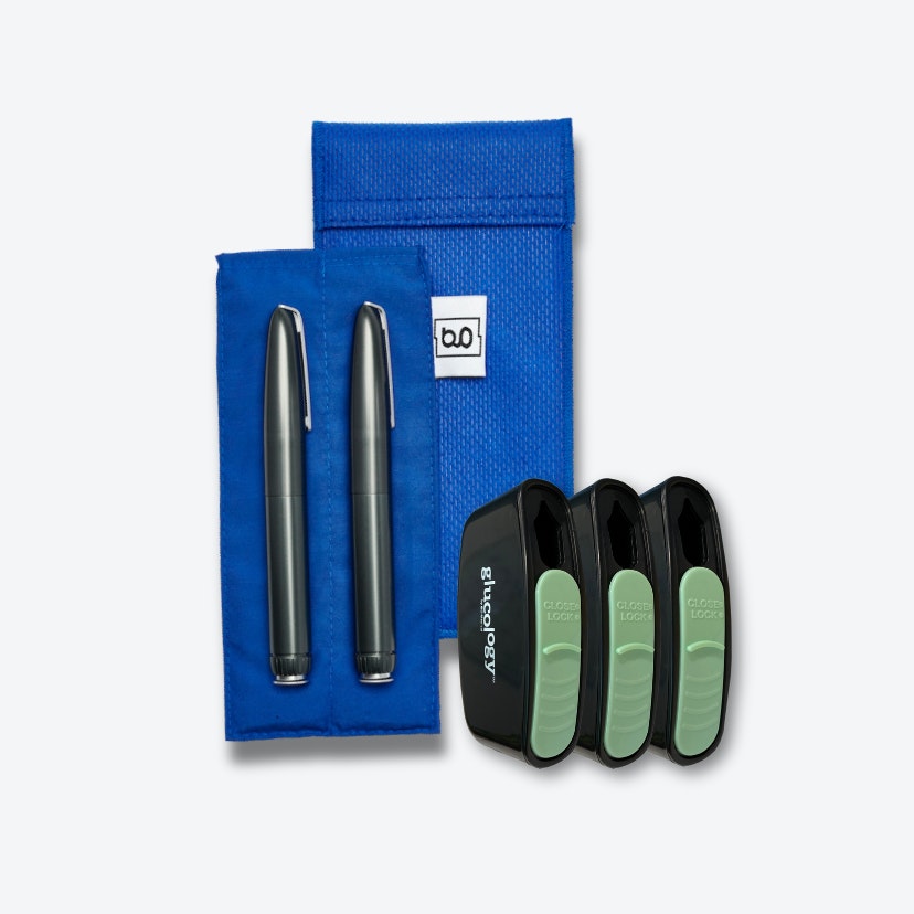 Insulin Travel Essentials | Duo Pen Pouch | 3x Containers